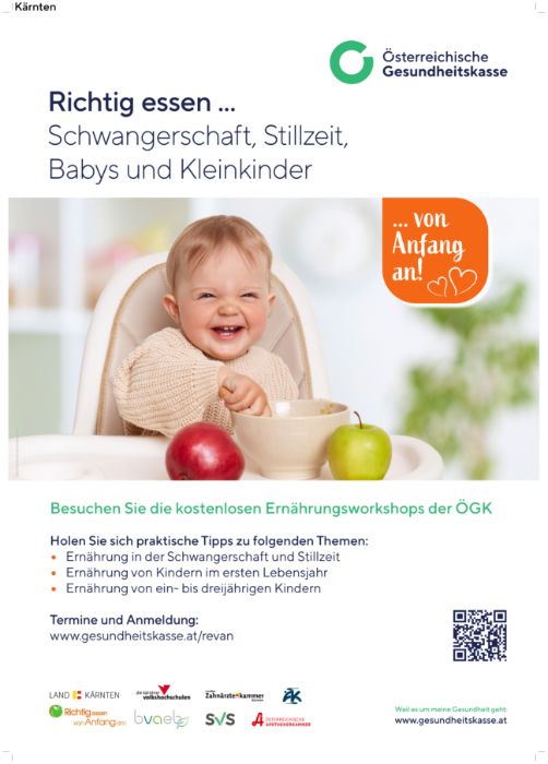 Richtig essen... Schwangerschaft, Stillzeit, Babys und Kleinkinder