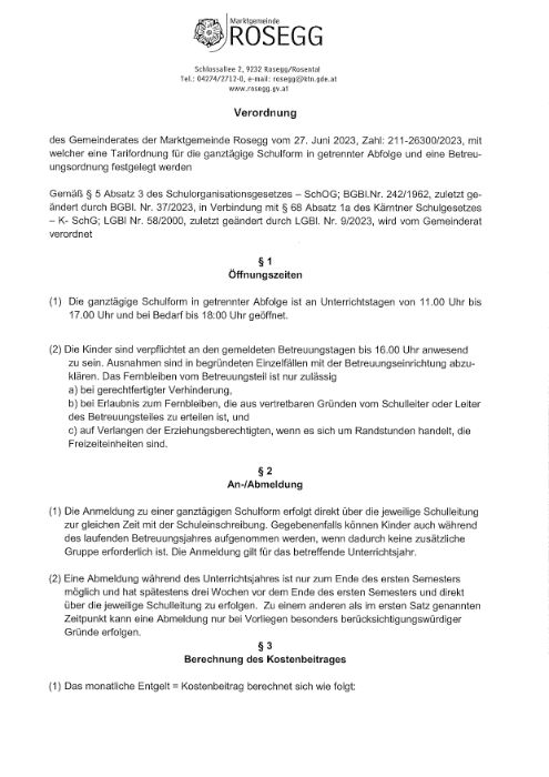 Verordnung Tarifordnung für die ganztägige Schulform Zahl 211_26300_2023.pdf
