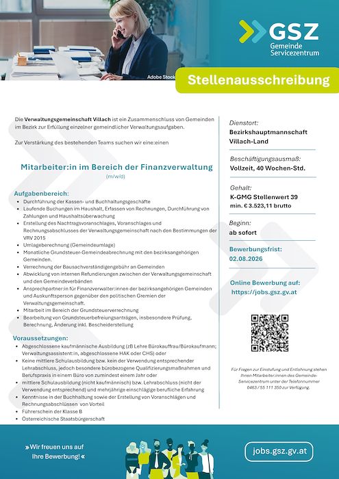 Stellenausschreibung Finanzverwaltung - Verwaltungsgemeinschaft Villach.pdf