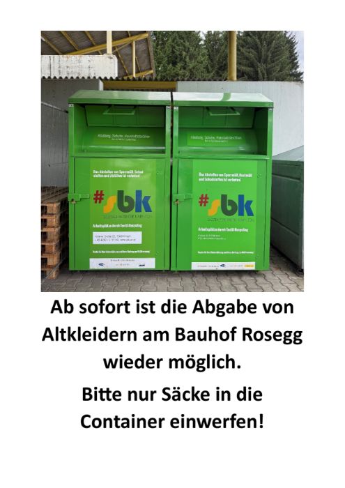 Ab sofort ist die Abgabe von Altkleidern am Bauhof Rosegg wieder möglich.pdf