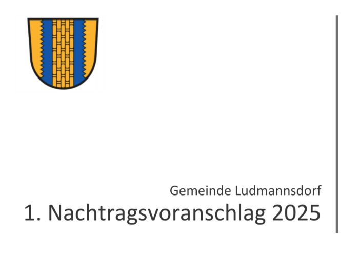1. Nachtragsvoranschlag 2025