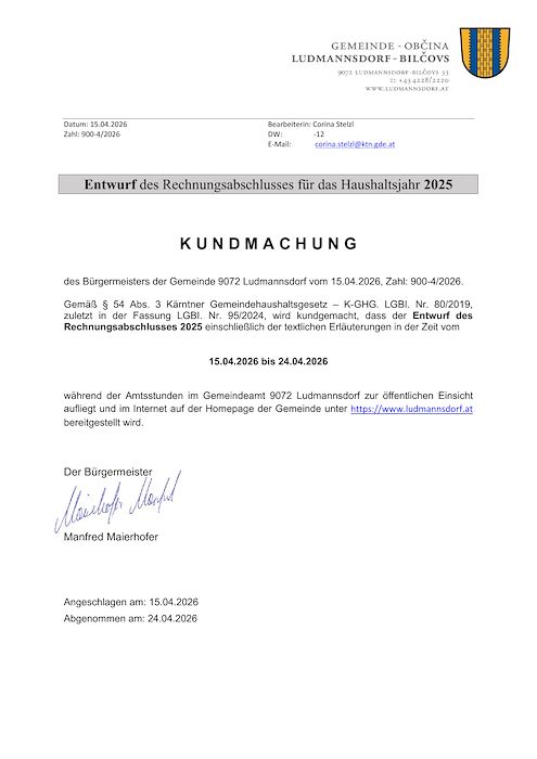 Kundmachung Entwurf RA 2025.pdf