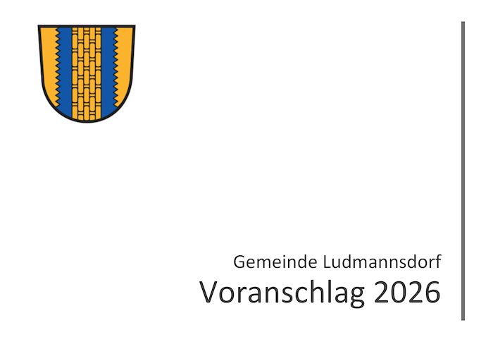 Voranschlag 2026