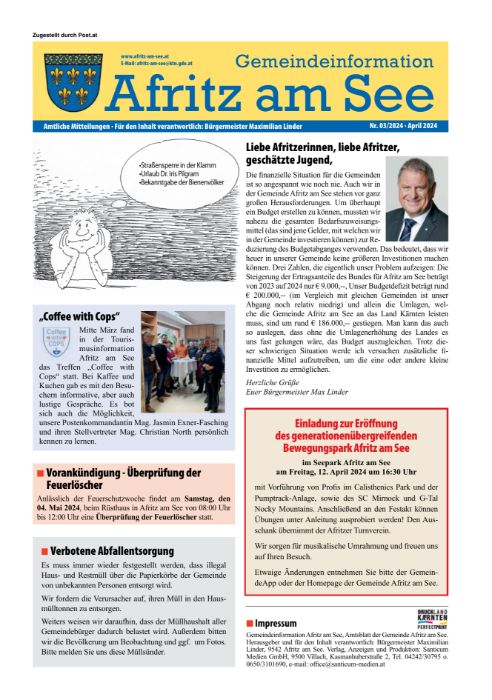 Gemeindeinformationsblatt April 2024