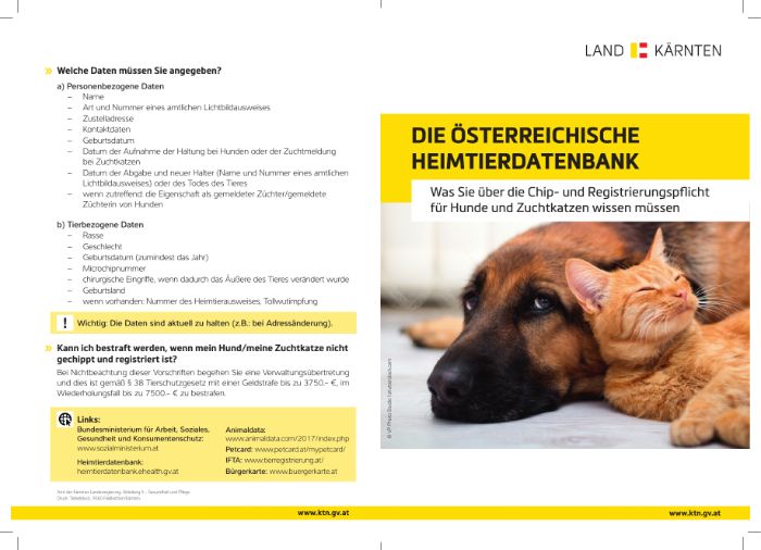 Die österreichische Heimtierdatenbank