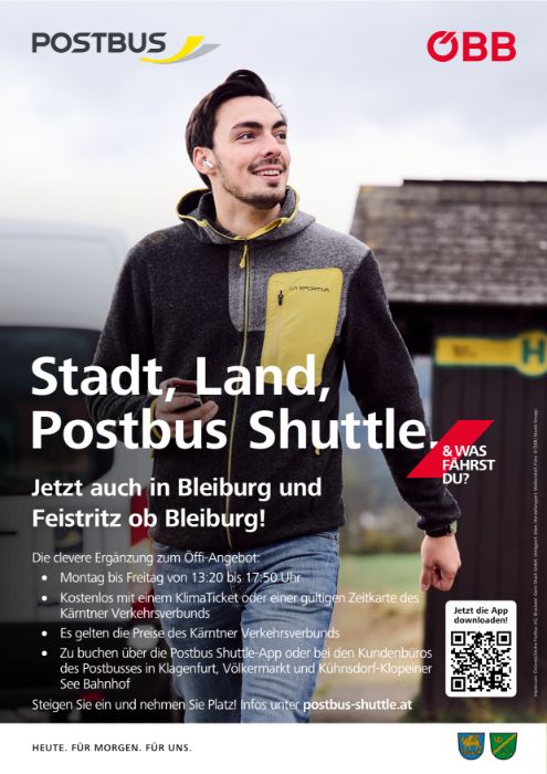 Postbus Shuttle Bleiburg