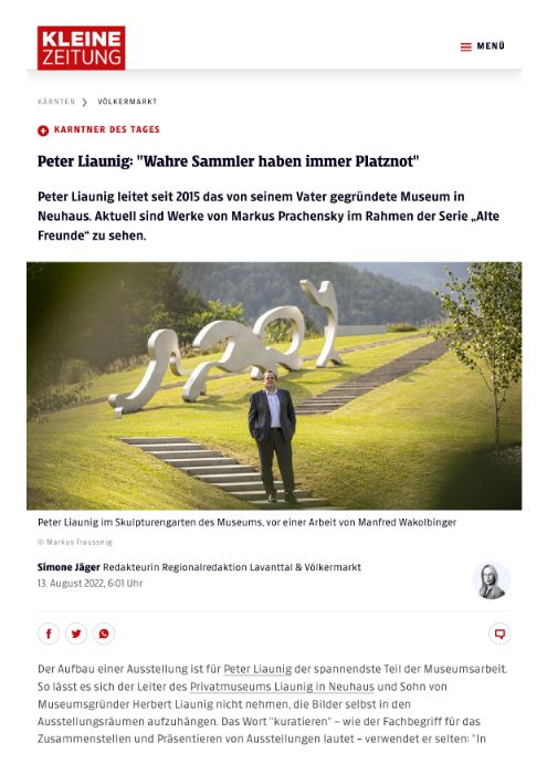 Kärntner des Tages_ Peter Liaunig_ _Wahre Sammler haben immer Platznot_ _ Kleine Zeitung.pdf
