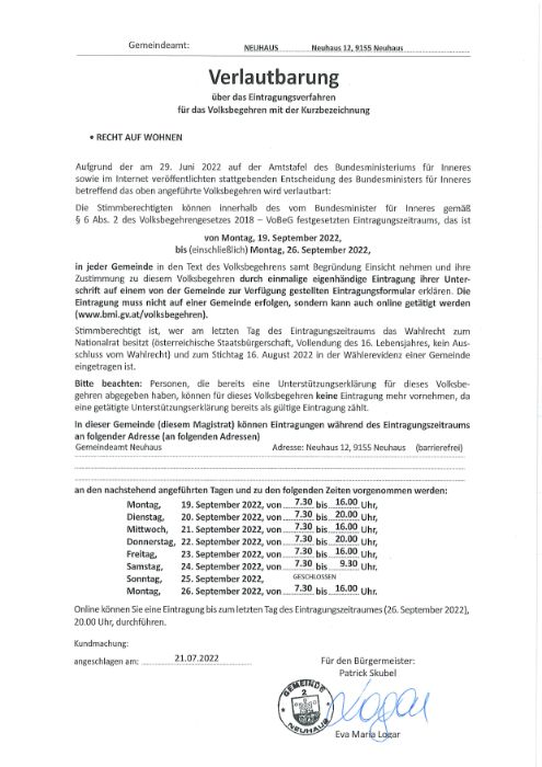 Kundmachung vom 21.7.2022_VB Recht auf Wohnen.pdf