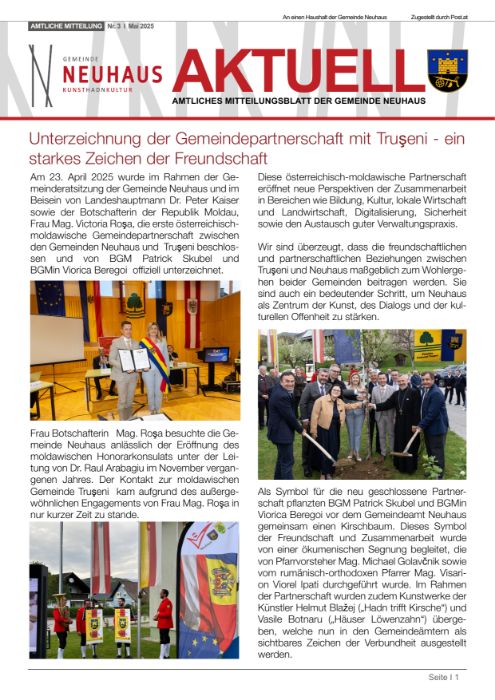 Gemeindezeitung Ausg. 3 - Mai 2025